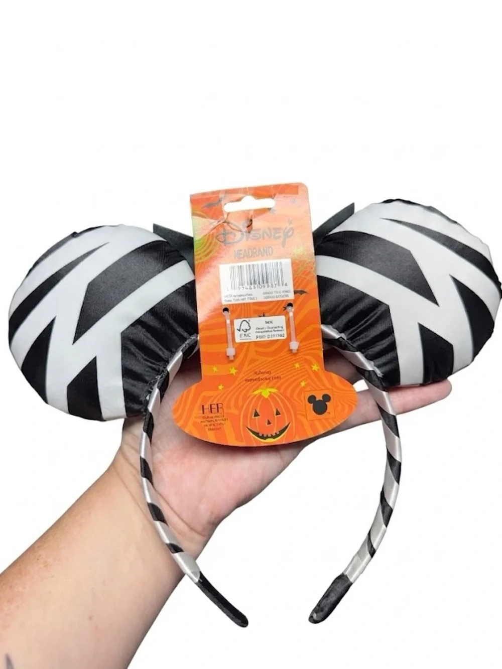 Halloween Disney Minnie Mouse Mummy Ears